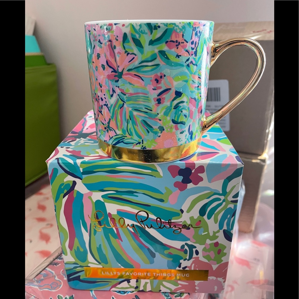 Lilly Pulitzer, NIB, Lilly’s Favorite Things mug
